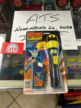 Nasta 027084806045 Hard To Find Brand New 1990 Batman Flashlight Plus Pocket