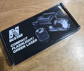 Ncstar 61426 Compact Flashlight Green Laser W Quick Release Weave Aqptflg