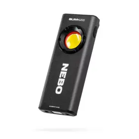 Nebo 445012292211 Slimplus 1200 Lumens Rechargeable Flashlight And Power Bank With Laser
