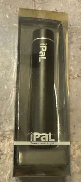 Nebo 645397930099 Pal Power Bank And Light- 50 Lumens Silver
