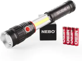 Nebo 645397931249 Slyde Work Light 300 Lumens 4 Modes Magnetic Led Red