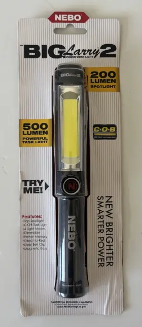 Nebo 645397935513 Franklin Slide 500 Lumen Work Light And Flashlight - New Nebo 645397935513 Franklin Slide 500 Lumen Work Light And Flashlight - New