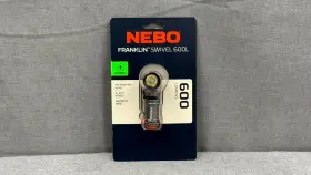 Nebo 645397938613 Franklin Swivel 600 Lumen Cob Led Gray Rechargeable Handheld Work Light