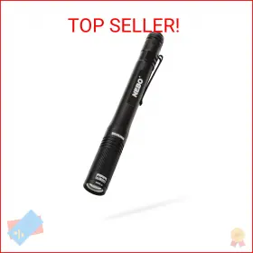 6713 Nebo 6798 Inspector 180 Lumen Waterproof Pocket Stylus Pen Light With Clip For C