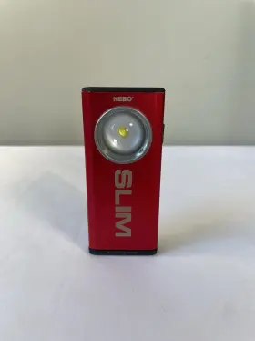Hl18e Nebo Slim 500-lumen Red Rechargeable Pocket Clip Light Tested Working
