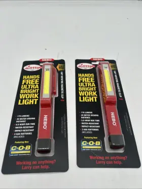 Nebo Neb-wlt-0011 2 6549r Red 170 Lumen Work Light Magnet New Sealed