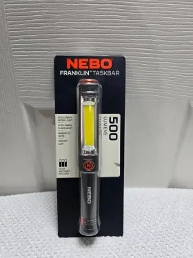 Nebo Neb-wlt-0036 Franklin Taskbar Magnetic 500 Lumen Work Light And 200lm Flashlight