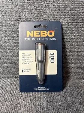 Nebpoc1003 Nebo Columbo 100 Lumen Keychain Flashlight New