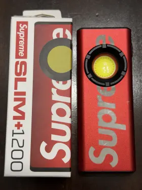 Nebo Nebsup1007 Supreme Slim 1200 Led Rechargeable Waterproof Magnetic Pocket Light Red