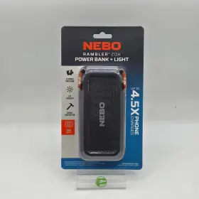 Nebo W0425h0131406 New Rambler Power Bank 20k And Light