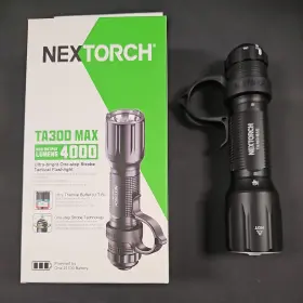 Nextorch Ta30d Max Tactical Flashlight - 4000 Lumen 9-core Led Open Box