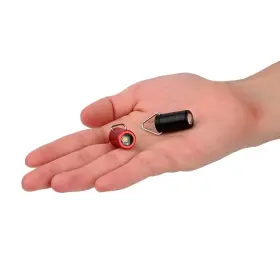 Nhdt Nh112 Mini Keychain Flashlight The Smallest Micro Small Tiny Black And Red
