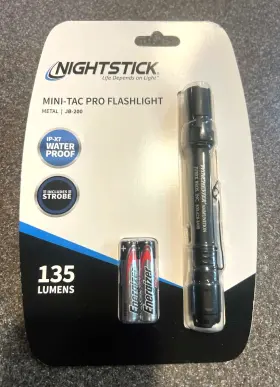 Jb-200 Nightstick Mini-tac Pro Metal Multi-function Led Flashlight 2 Aaa Black Jb-200 Nightstick Mini-tac Pro Metal Multi-function Led Flashlight 2 Aaa Black