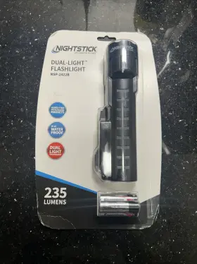 Nightstick Nsp-2422b Dual Light W Magnet Multi Purpose Flashlight Red Nsp-2422r