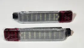 Nilight Dl-732rw Chevy Gmc Led Door Panel Lights 4pcs Red White For 1995 2007 Models