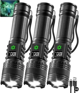 Ningbo Youmuchuan E-commerce Co. Ltd 445022874803 Juego 2 Mini Linternas Tacticas Led Tipo Pluma Recargables Con Clip Emergencias