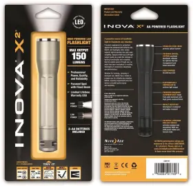 Nite Ize 105110 Inova X2 Dual Mode Flashlight Titanium
