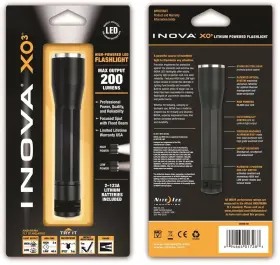 Nite Ize 105118 Inova Xo3 Dual Mode Flashlight Black