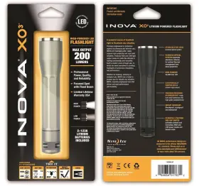 Nite Ize 105120 Inova Xo3 Dual Mode Flashlight Titanium