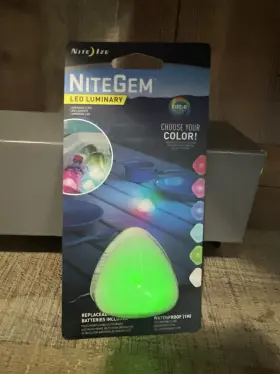 Nite Ize Ng-02-r7-2p Nitegem Waterproof Floating Led Light White Boat Cooler Camping