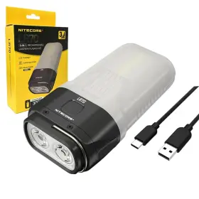 Lr70 Nitecore 952506291151 3-in-1 Rechargeable And Dischargeable Lantern Flashlight - 3000 L