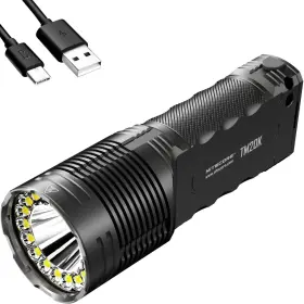 Nitecore 952506407057 Tm20k Cree Xp-l2 Leds Rechargeable Flashlight 9600mah 6952506407057