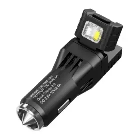Nitecore Edb-nc-vcl10 Vcl10 Rechargeable Led Auto/car/road Emergency Light Glass Breaker