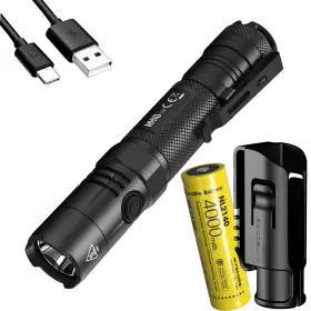 Nitecore Fl-nite-mh10v2 Mh10 V2 Cree Xp-l2 V6 Usb-c Rechargeable Flashlight