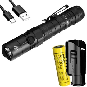 Nitecore Fl-nite-mh12v2 Mh12 V2 Cree Xp-l2 V6 Led Usb-c Rechargeable Flashlight