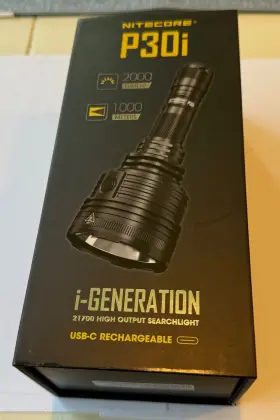 P30i Nitecore 2000 Lumens Flashlight P30i Nitecore 2000 Lumens Flashlight