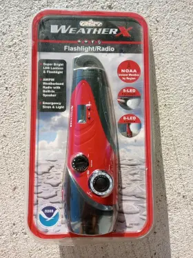 Fr1807 Noaa Weather X Flashlight Radio Weatherband New Sealed Fr1807 Noaa Weather X Flashlight Radio Weatherband New Sealed