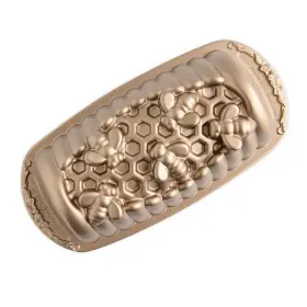 Nordic Ware 97048 Honey Hive Loaf 6 Cup Toffee