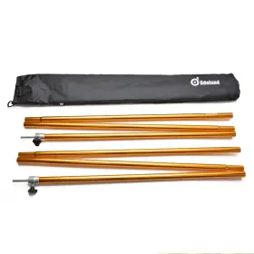 Odoland 713382741750 Adjustable Telescoping Aluminum Tarp And Tent Poles Set Of 2 - Collap Odoland 713382741750 Adjustable Telescoping Aluminum Tarp And Tent Poles Set Of 2 - Collap