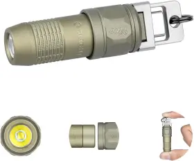 Olight 445045552573 Iultra Rechargeable Edc Flashlight 80 Lumens Mini Led Keychain Light Ea