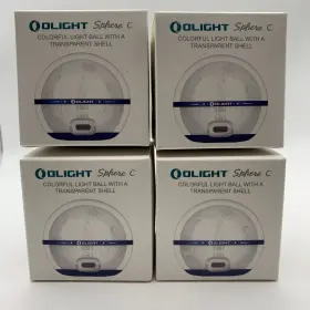 Olight 5468949 Sphere C Ip56 Resistant Metal-stick Magnet 4 Lights For Versatility