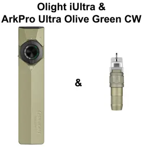 8787 Olight Arkpro Ultra Class 3r Olive Green Cw And Iultra Flashlights