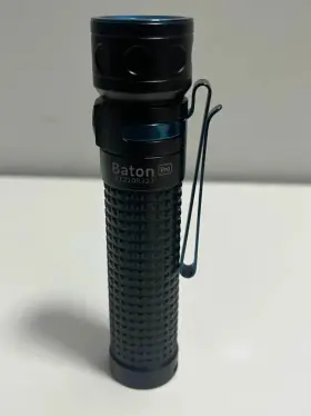 Olight 972378120342 Baton-pro Flashlight Used J12