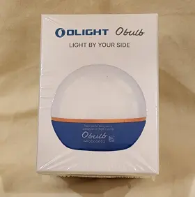 Olight 972378122322 Obulb Blue Waterproof Magnetic 55 Lumens Original Bnib 4 Light Mode