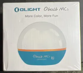 Olight 972378123572 Obulb Mcs Aqua Blue 75 Lumens 3 Modes Olight 972378123572 Obulb Mcs Aqua Blue 75 Lumens 3 Modes