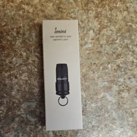 Olight 972378125255 Imini Original Tiny Magnetic Flashlight Keychain Black Edc Rare
