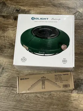 Olight 972378126191 Haloop Camping Light - Olthaloopfogn With Tactical Stand Both Bnib