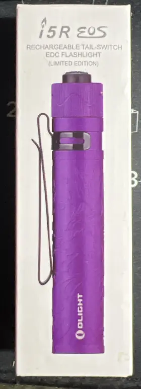 Olight 975498000808 Very Rare I5r Eos Purple Dragon And Phoenix Limited Edition