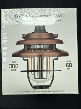Olight 975498001287 Olantern Classic Mini Vintage Copper Rechargeable Camping Lantern Rare