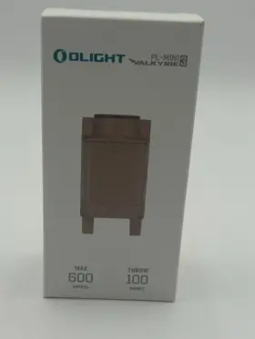 Olight 975498005223 Pl-mini 3 Valkyrie 600 Lumen Rechargeable Flashlight Desert Tan