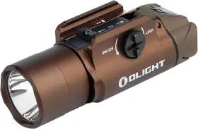 Olight 975498007951 Pl Turbo 800 Lumen Long Range Tactical Rail-mount Light Strobe Desert Tan