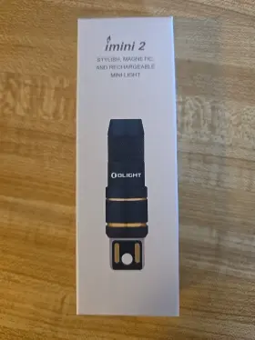 Olight 977261692272 Imini 2 Dream Blue Rechargeable Mini Keychain Flashlight 50 Lumens Olight 977261692272 Imini 2 Dream Blue Rechargeable Mini Keychain Flashlight 50 Lumens