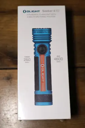 Olight 977261693071 New And Sealed Seeker 4 Pro Roadster Limited Edition Led Flashlight Olight 977261693071 New And Sealed Seeker 4 Pro Roadster Limited Edition Led Flashlight