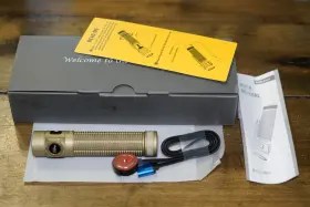 Olight 977261694962 Baton Ultra Olive Green O-aluminum Oal Flashlight With Battery Ea Edition