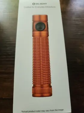 Olight 977261695082 Baton 4 Pro Orange Cw Dual Switch Compact Flashlight 1600 Lumens 200m