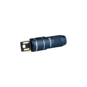 Olight 977261695822 Imini 2 Midnight Blue Rechargeable Mini Keychain Flashlight 50 Lumens